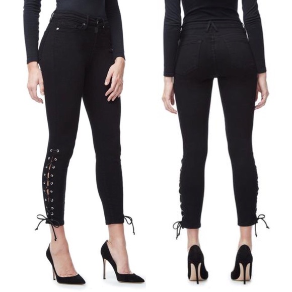 black good american jeans